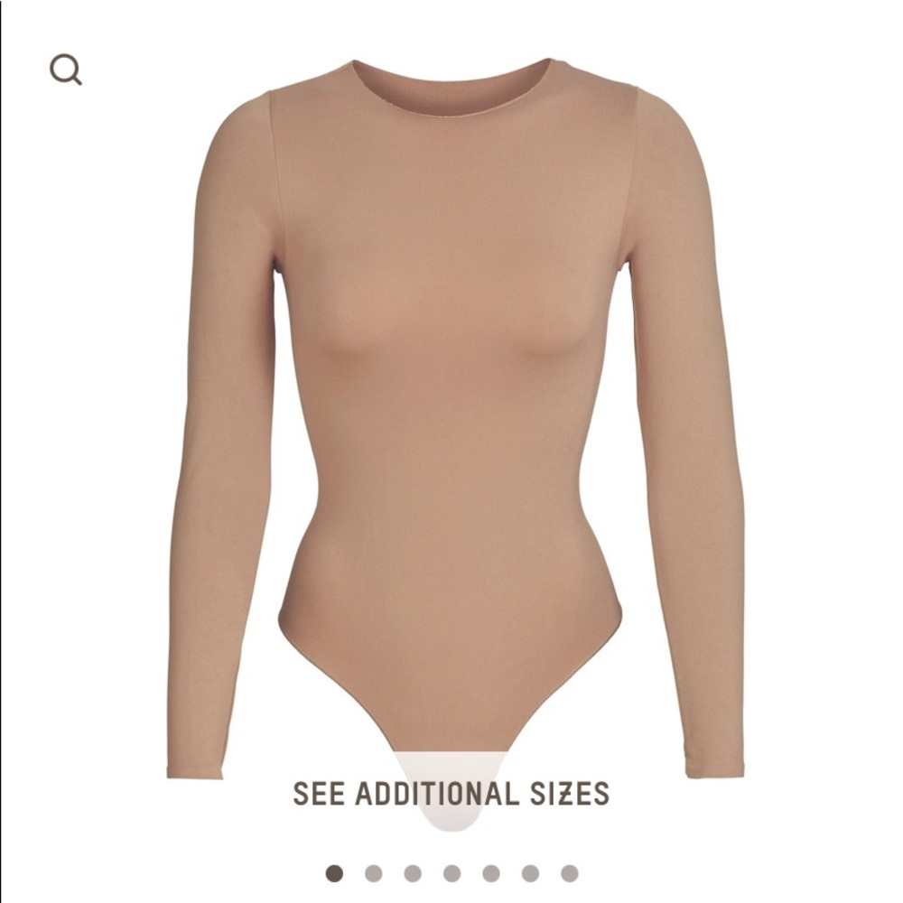 SKIMS brand new crew neck body suit size L/XL